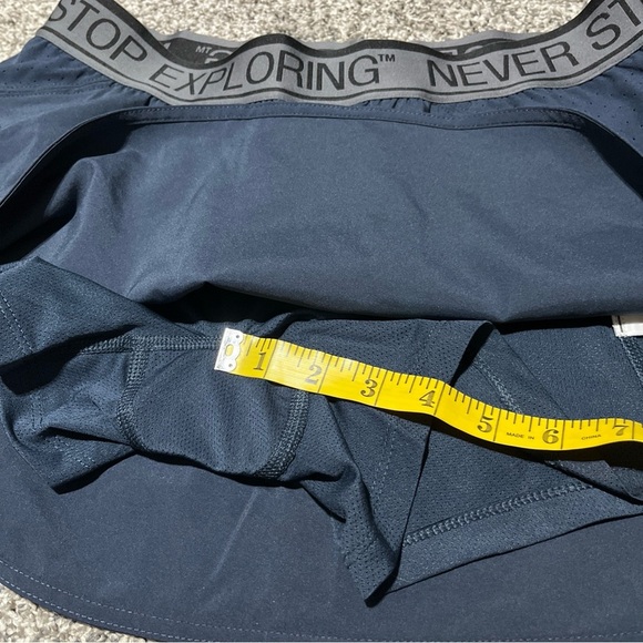 THE NORTH FACE NEVER STOP EXPLORING RUN ATHLETIC SKORT IN DARK NAVY SZ M - Picture 5 of 12